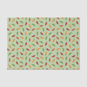 Papel De Seda Teste padrão da pimenta
