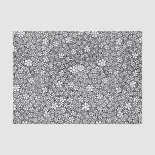 Papel De Seda Teste padrão de flor tirado mão