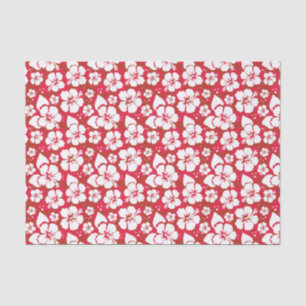 Papel De Seda Teste padrão de flores do hibiscus