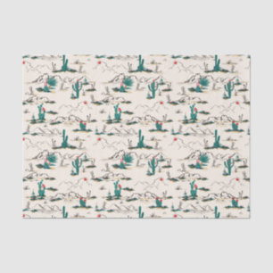 Papel De Seda Teste padrão de florescência dos Succulents