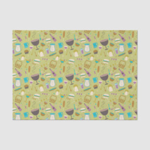 Papel De Seda Teste padrão do assado