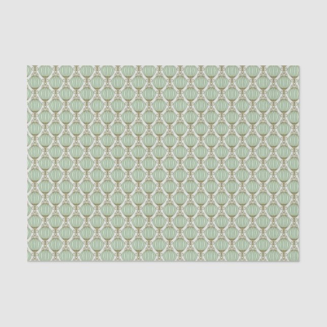 Papel De Seda Teste padrão do azul de Motton (Frente )