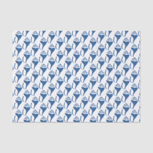 Papel De Seda Teste padrão do escudo da praia