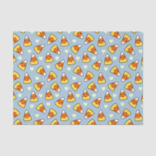 Papel De Seda Teste padrão do milho e do coração de doces do