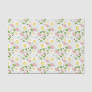 Papel De Seda Teste padrão do ovo e da salsicha