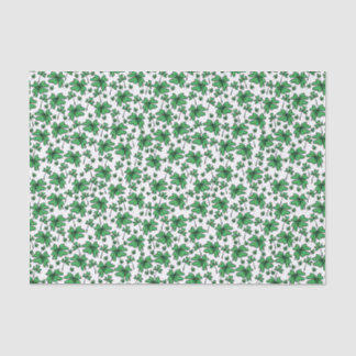 Papel De Seda Teste padrão do trevo dos trevos