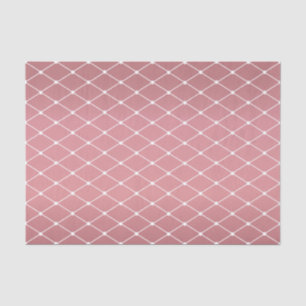 Papel De Seda Teste padrão empoeirado bonito cor-de-rosa e do