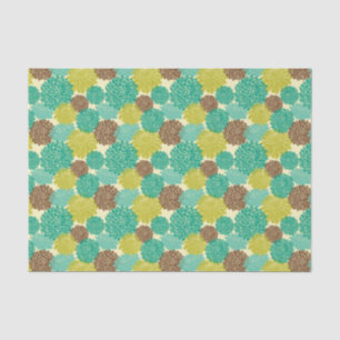 Papel De Seda Teste padrão floral 2