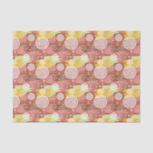 Papel De Seda Teste padrão floral 2