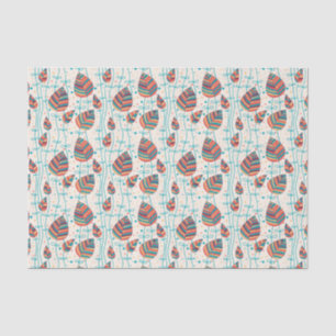 Papel De Seda Teste padrão floral 5 2