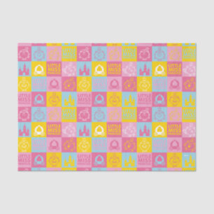 Papel De Seda Teste padrão Pastel bonito pequeno da senhorita