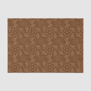 Papel De Seda Teste padrão retro da mandala