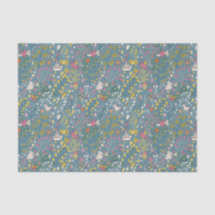 Papel De Seda Teste padrão romântico abstrato com desenhos