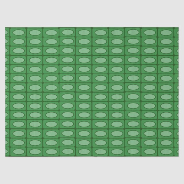 Papel De Seda Teste padrão verde da pele do jacaré (Frente )