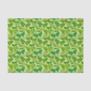 Papel De Seda Teste padrão verde do primavera