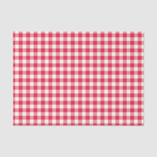 Papel De Seda Teste padrão vermelho 2 da verificação do guing