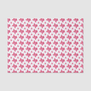 Papel De Seda Texas Kisses Pattern