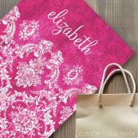 Texto Personalizado de Cor damasco Rosa Quente