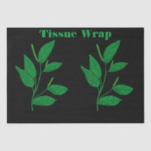 Texto Verde de Kelly de Imagem Folha Personalizada