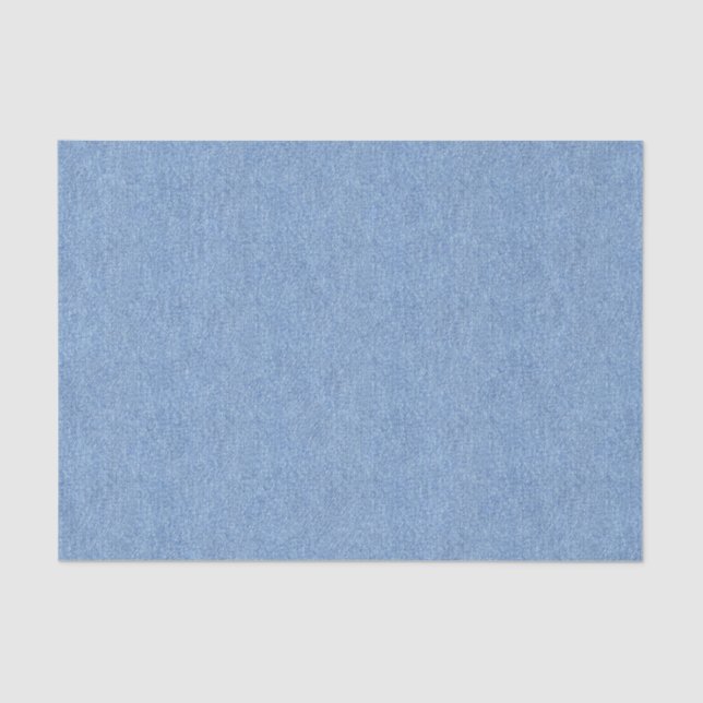 Papel De Seda Textura azul média da sarja de Nimes (Frente )