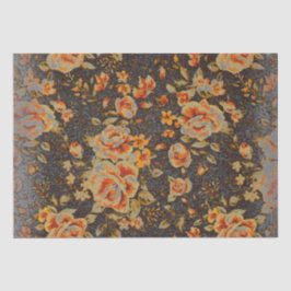 Papel De Seda textura da linha do lápis floral abstrato