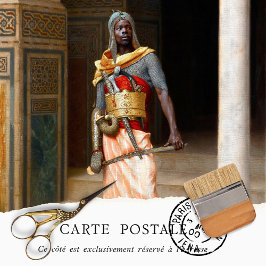 Papel De Seda Textura de Homem Russo de Vintage Africano