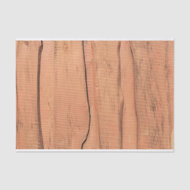 Papel De Seda Textura de madeira (Frente )
