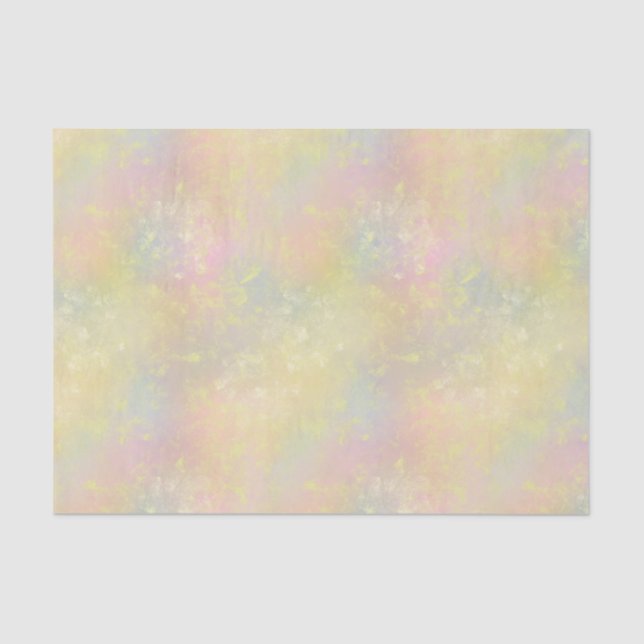 Papel De Seda Textura de Primavera de abstrato Pastel (Frente )