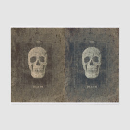 Papel De Seda Textura Negra E Branca De Vintagem Gótica Tarot Do