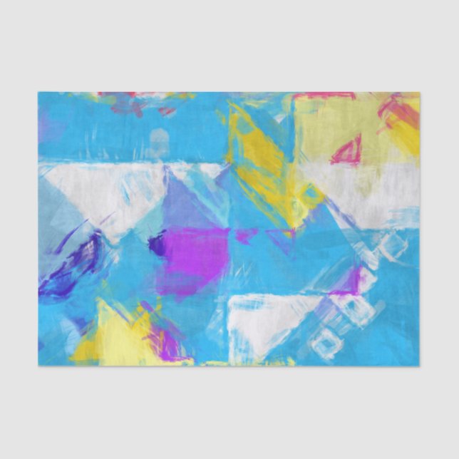 Papel De Seda Textura pintada (Frente )