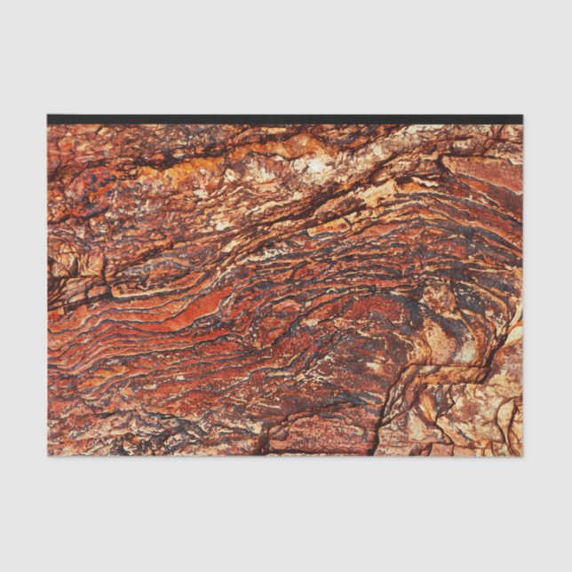 Papel De Seda Textura Red Rock (Frente )