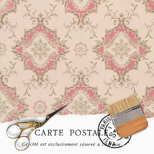 Papel De Seda Textura Rústica Vintage Decoupage Vitoriana