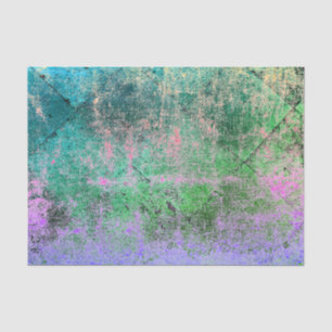 Papel De Seda Textura vintage harlequin verde roxo grunge