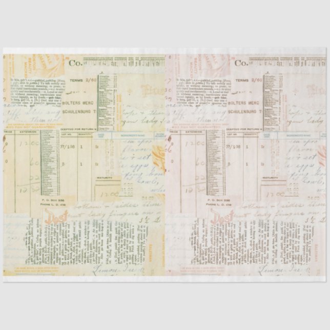 Papel De Seda Textura Vintage Suave (Frente )