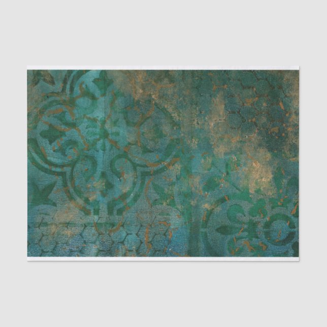 Papel De Seda Textura Vintage Suave (Frente )