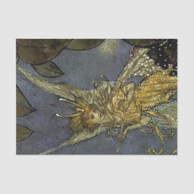 Papel De Seda "The Fairy Queen", de Edmund Dulac (Frente )