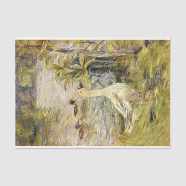 Papel De Seda The Goose (por Berthe Morisot) (Frente )