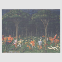 The Hunt in the Forest (por Paolo Uccello)