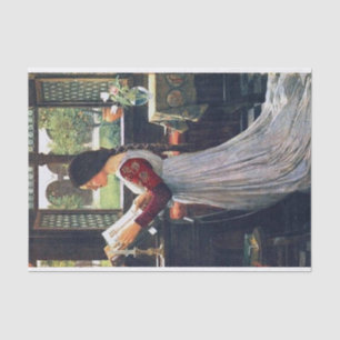 Papel De Seda The Missal, por John William Waterhouse Decoupage