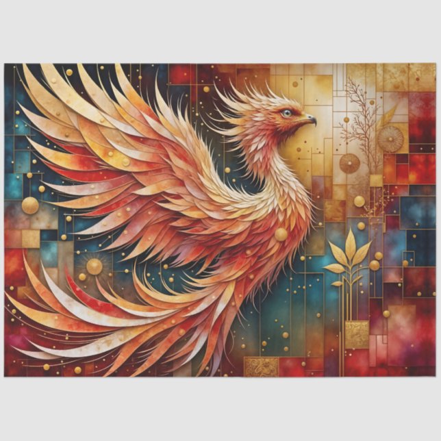 Papel De Seda The Phoenix in the Stars (Frente )
