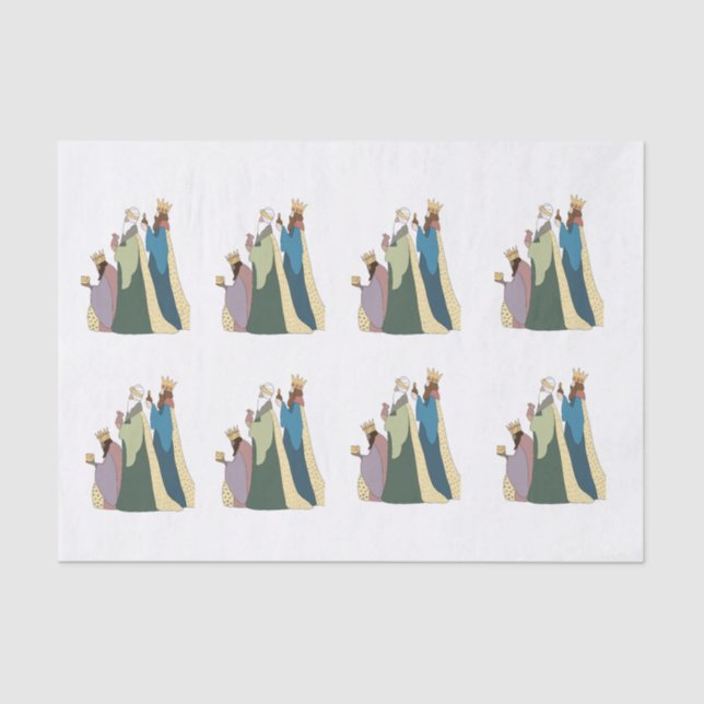 PAPEL DE SEDA THREE KING TISSUE PAPER  (Frente )