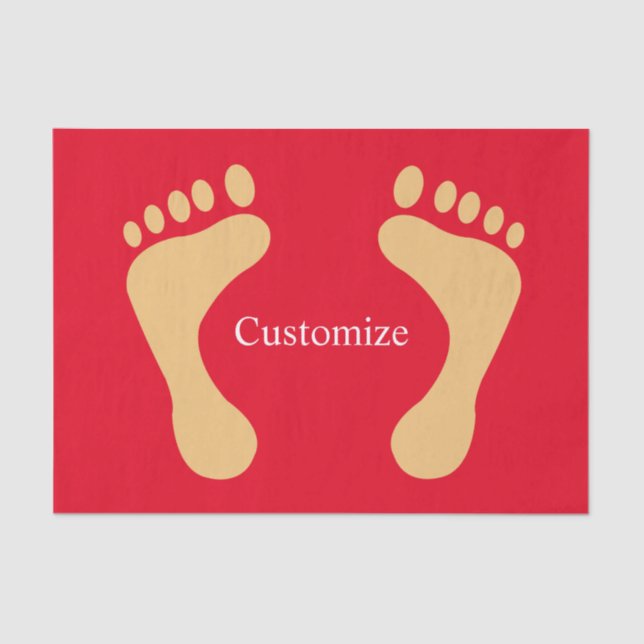 Papel De Seda Thunder_Cove Bum Praia Descalço (Frente )