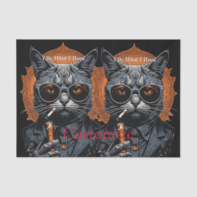 Papel De Seda Thunder_Cove de Gato de Sugata legal (Frente )