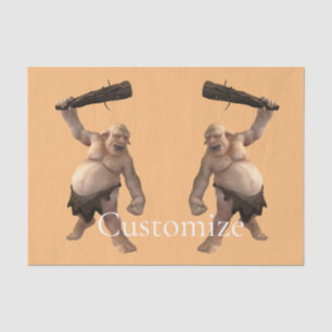 Papel De Seda Thunder_Cove do Troll Feio