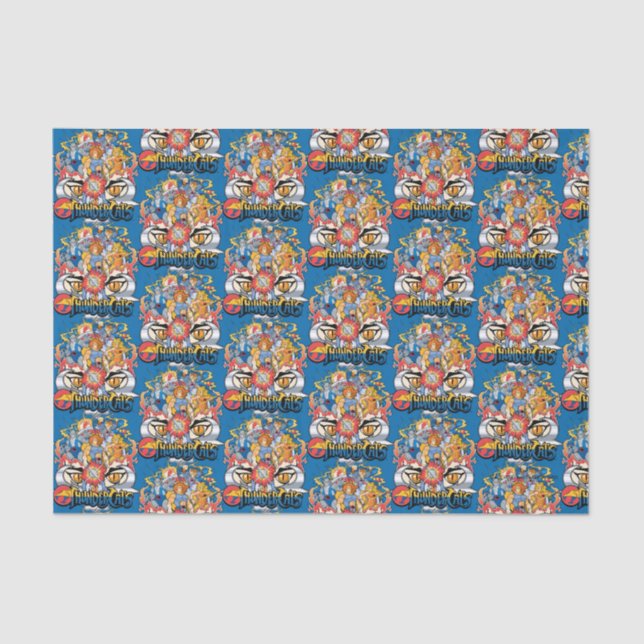 Papel De Seda ThunderCats | Gráfico do grupo de bombeiros (Frente )