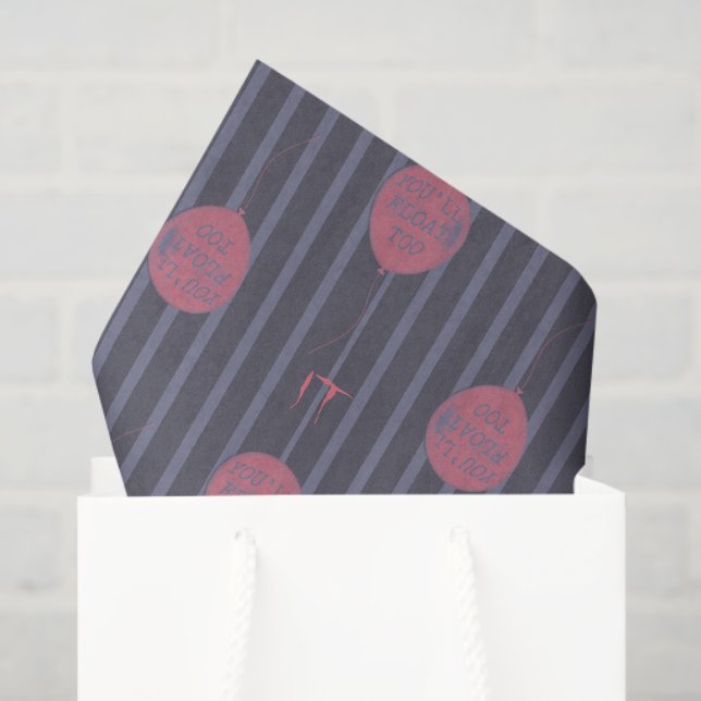 Papel De Seda TI - Você flutuará em um padrão de distribuição de (Sacola de presentes)