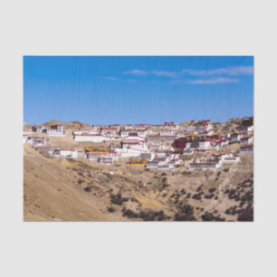 Papel De Seda Tibet - Mosteiro Budista de Ganden