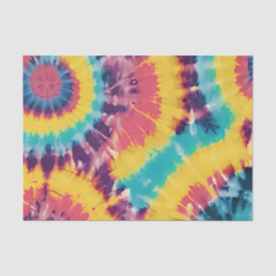 Papel De Seda Tie Dye Pattern