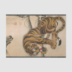 Papel De Seda Tiger, Jakuchu