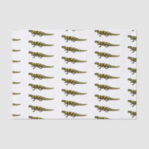 Papel De Seda Tiger salamander cartoon